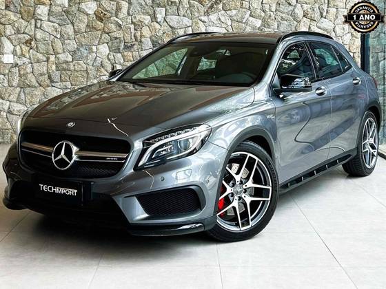 MERCEDES-BENZ GLA 45 AMG 2.0 16V TURBO GASOLINA 4P AUTOMÁTICO